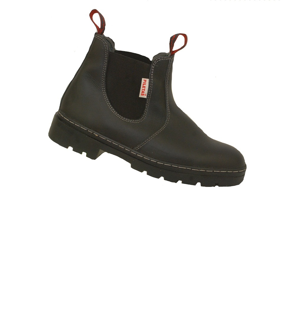 BOTIN HOMBRE /PILETAS LUCKY NEGRO PIEL – Zapaterias FerMan